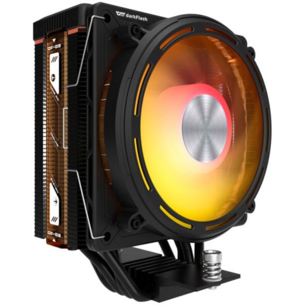 DarkFlash E400 aktív CPU hűtés (fekete) (E400 BLACK)